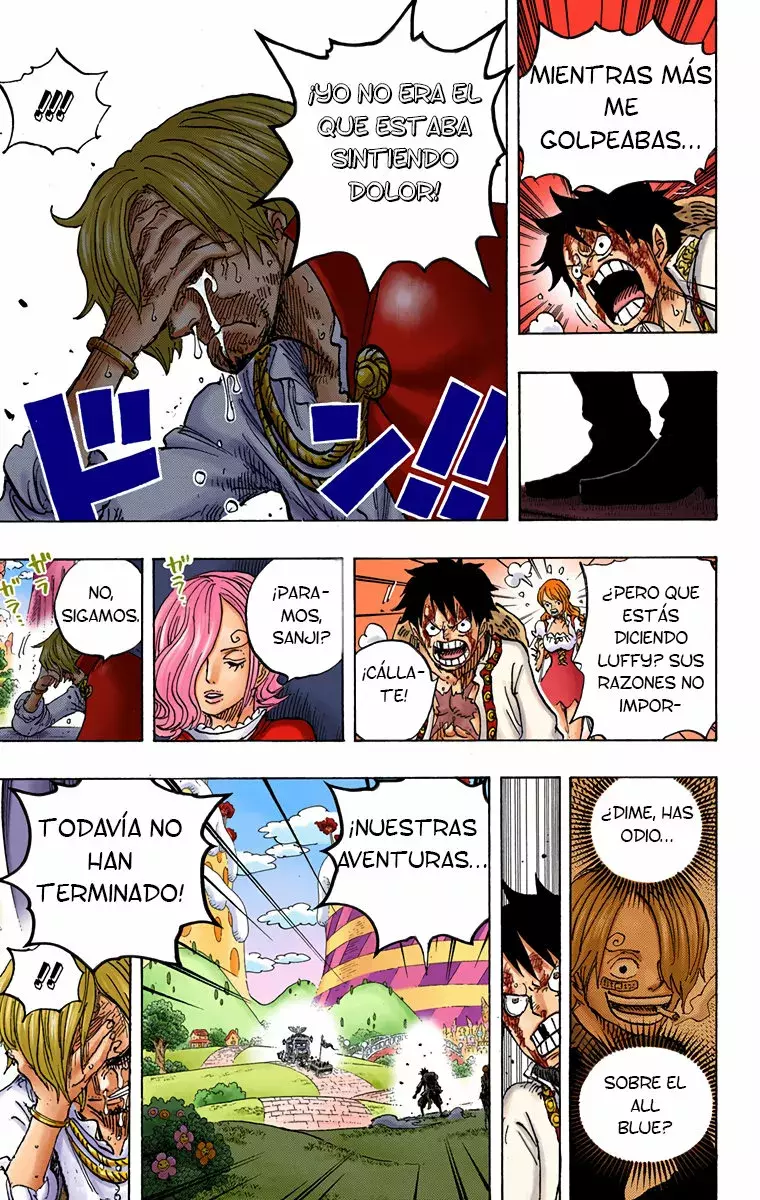 One Piece Capitulo 844.5: Sanji vs Luffy página 15