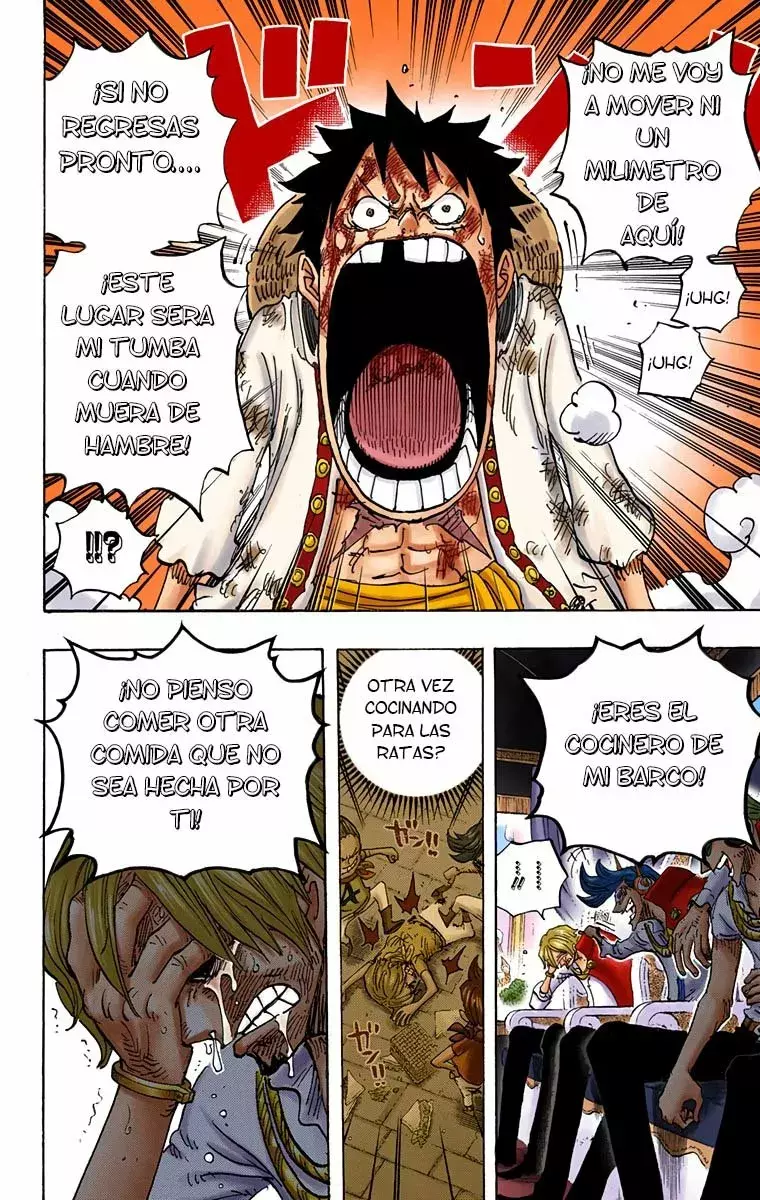 One Piece Capitulo 844.5: Sanji vs Luffy página 16