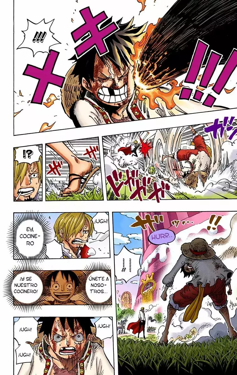 One Piece Capitulo 844.5: Sanji vs Luffy página 8