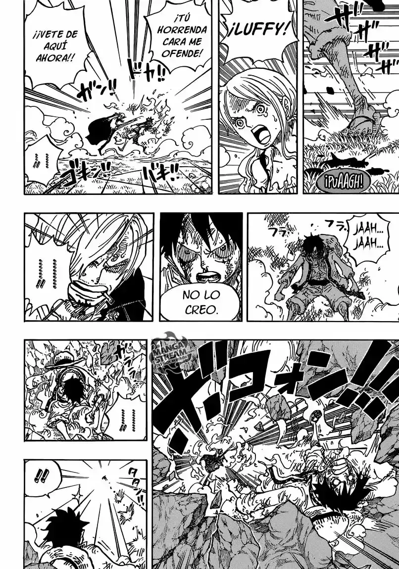 One Piece Capitulo 844: Luffy Vs. Sanji página 10