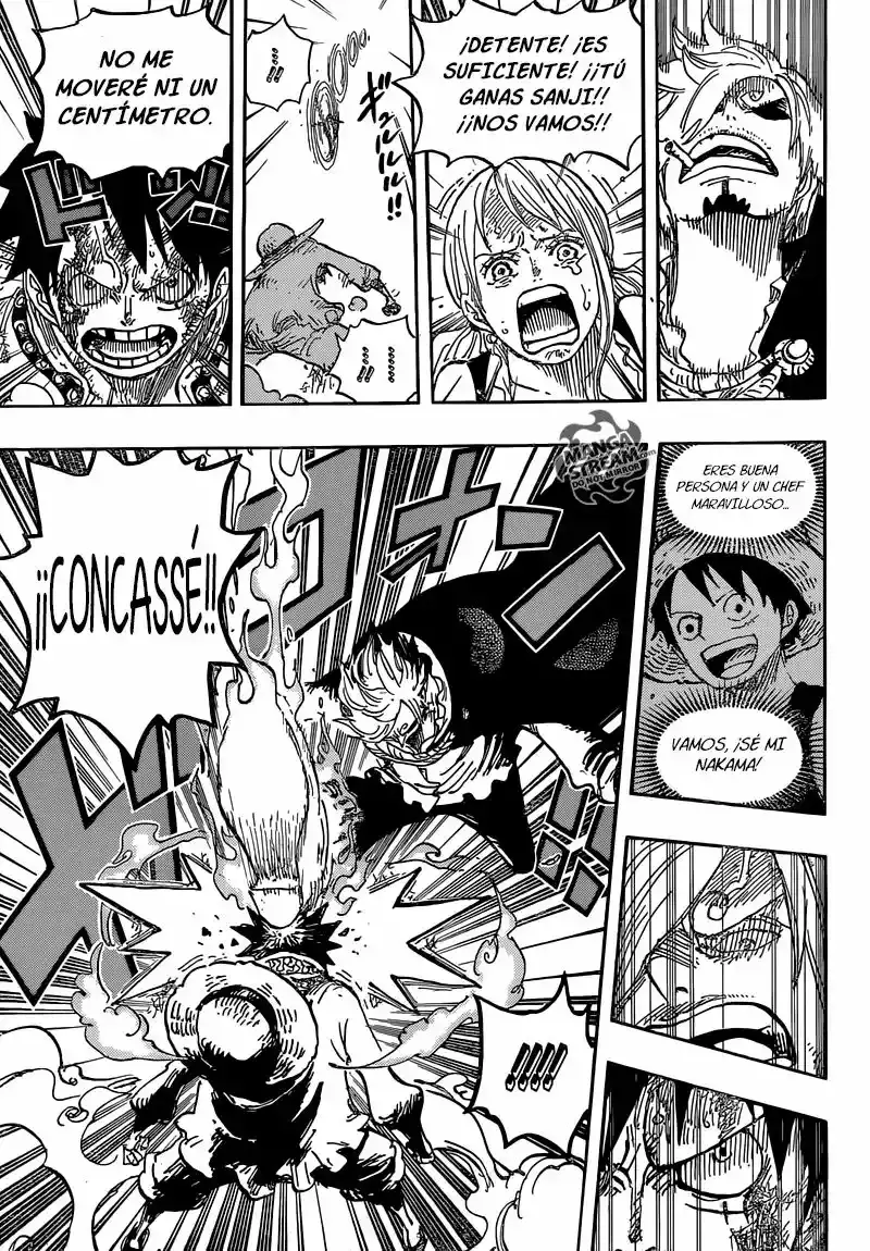 One Piece Capitulo 844: Luffy Vs. Sanji página 11
