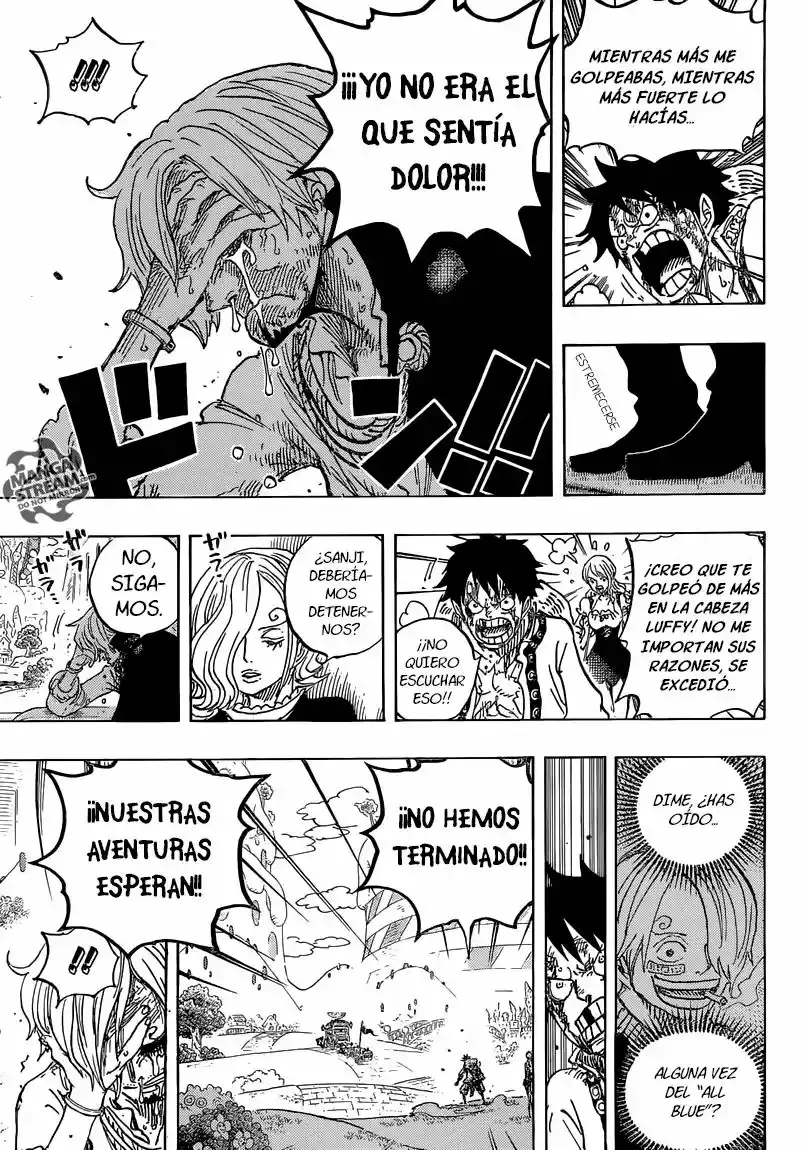 One Piece Capitulo 844: Luffy Vs. Sanji página 15