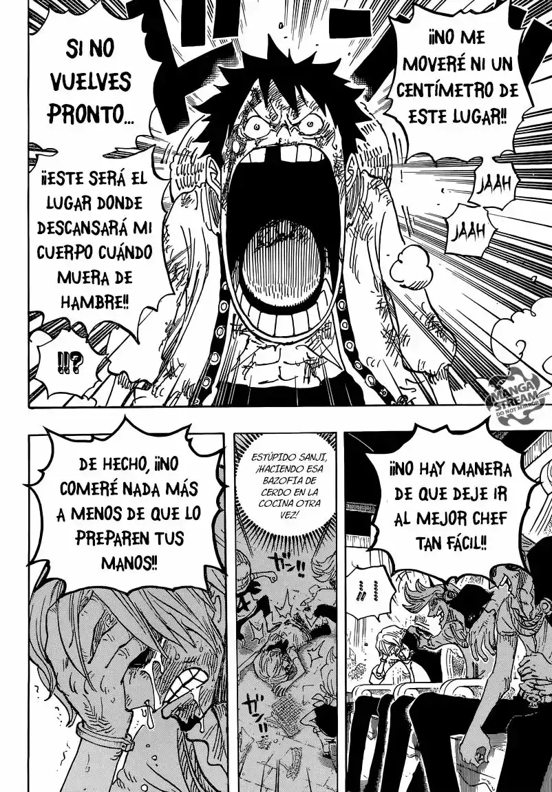 One Piece Capitulo 844: Luffy Vs. Sanji página 16