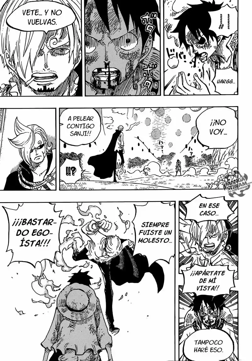 One Piece Capitulo 844: Luffy Vs. Sanji página 7