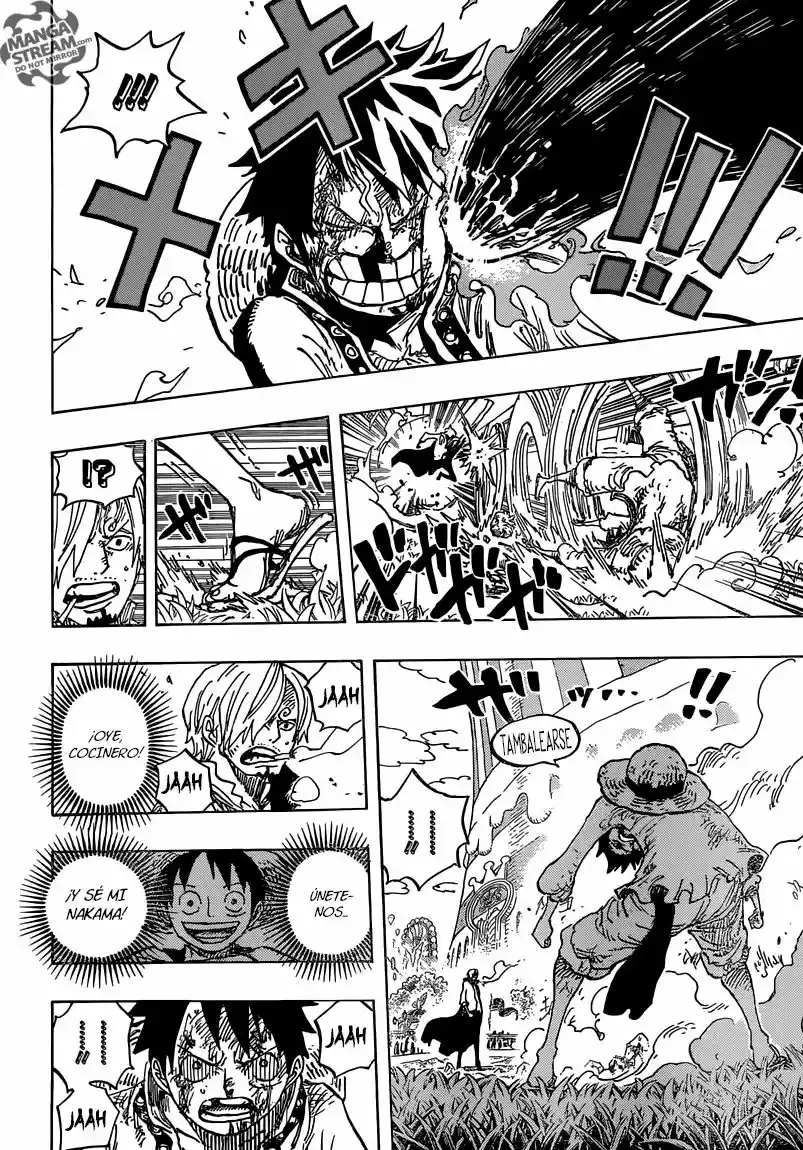 One Piece Capitulo 844: Luffy Vs. Sanji página 8