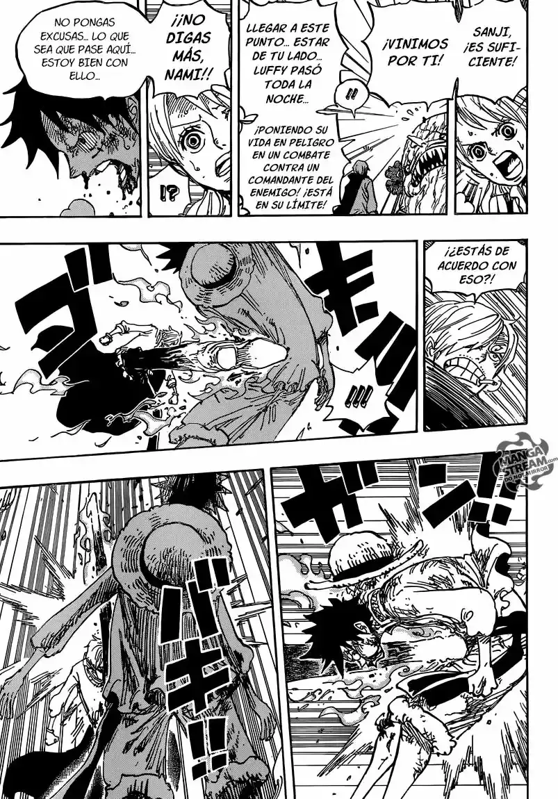 One Piece Capitulo 844: Luffy Vs. Sanji página 9