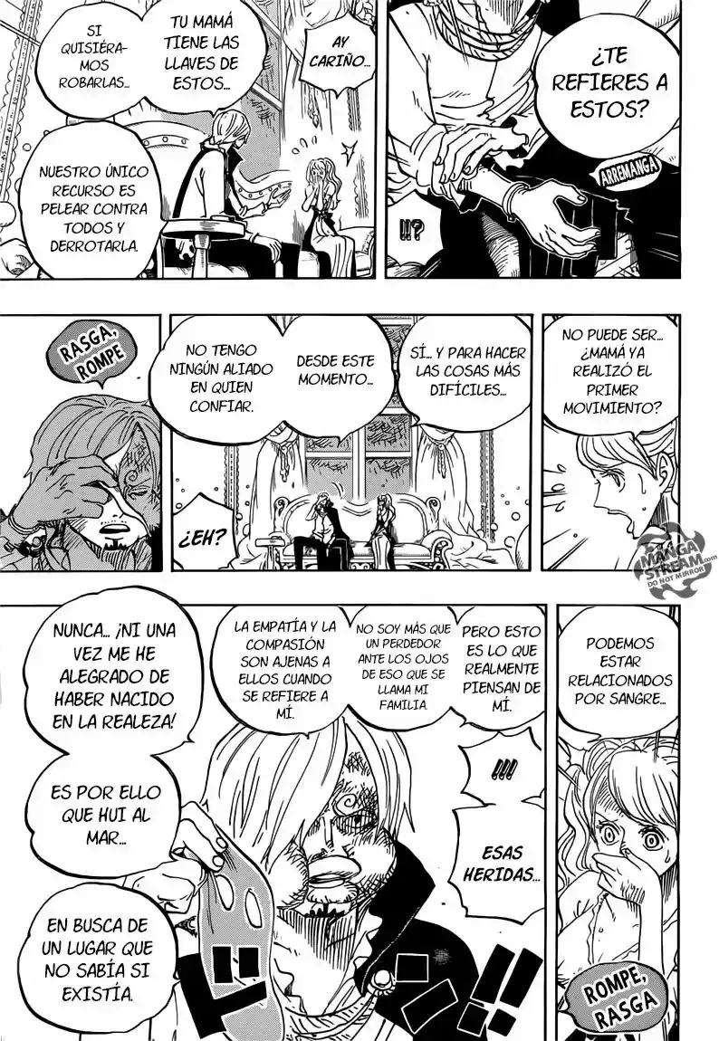 One Piece Capitulo 845: La armada enfurecida página 13