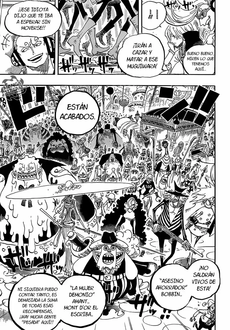 One Piece Capitulo 845: La armada enfurecida página 6