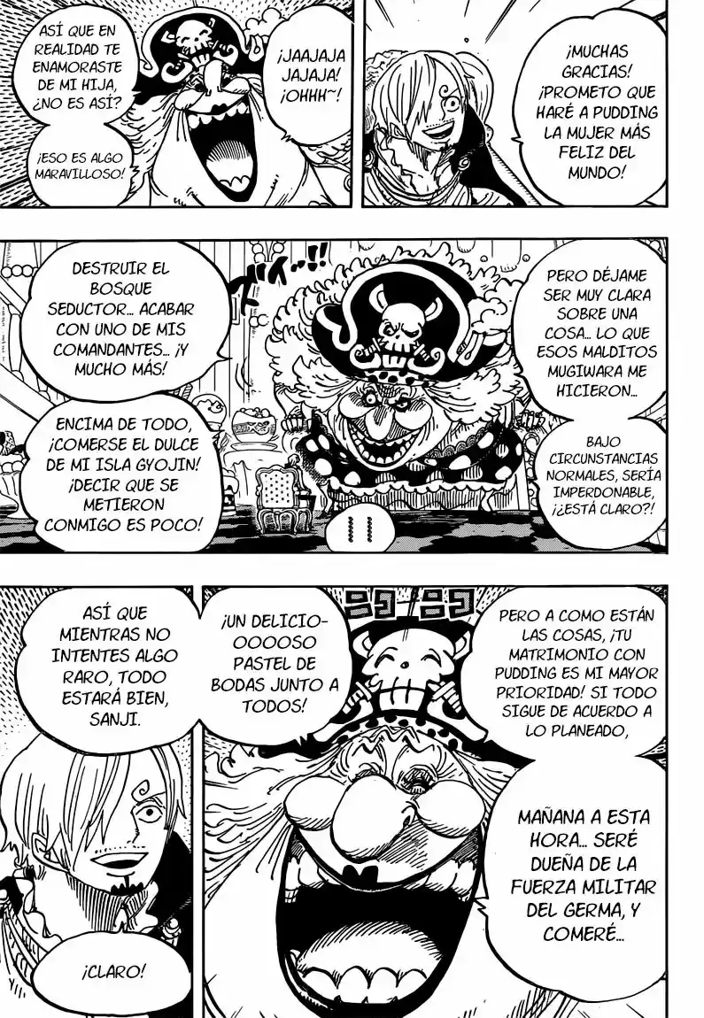 One Piece Capitulo 846: La defensa de Tamago página 12