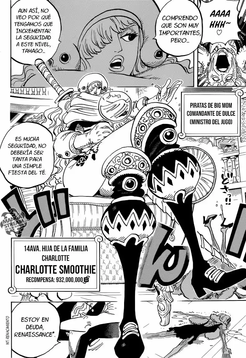 One Piece Capitulo 846: La defensa de Tamago página 14