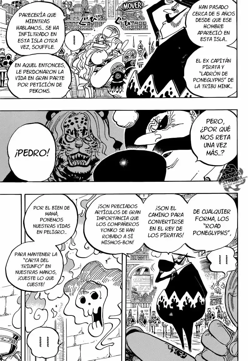 One Piece Capitulo 846: La defensa de Tamago página 15