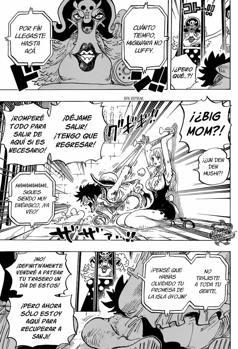 One Piece Capitulo 847: Luffy y Big Mom página 10