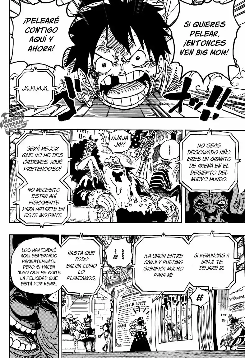 One Piece Capitulo 847: Luffy y Big Mom página 11