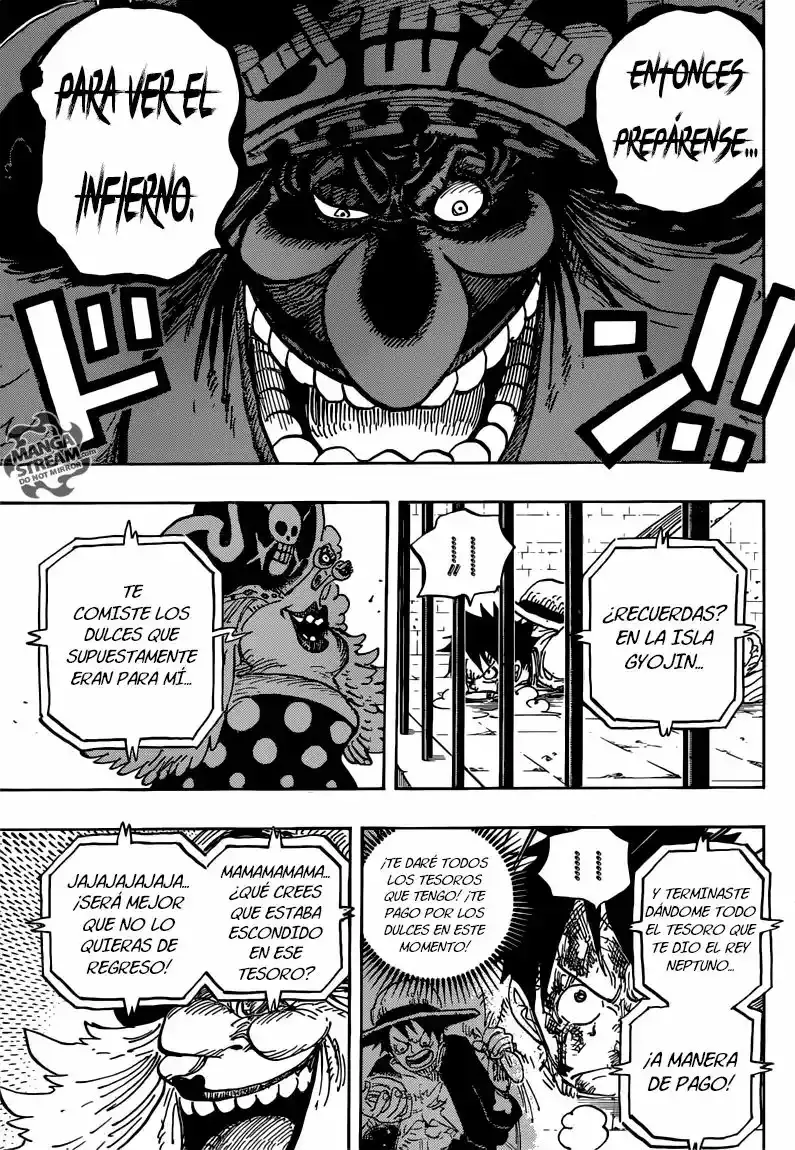 One Piece Capitulo 847: Luffy y Big Mom página 12