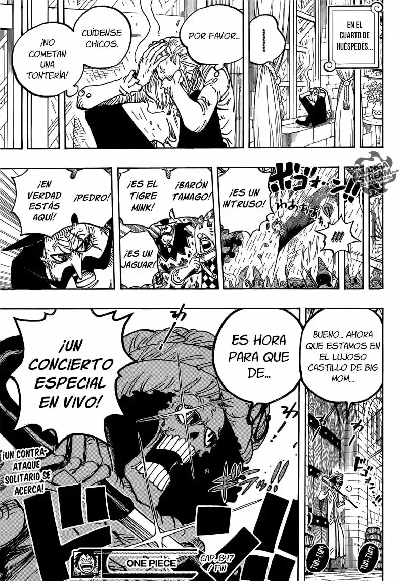One Piece Capitulo 847: Luffy y Big Mom página 18
