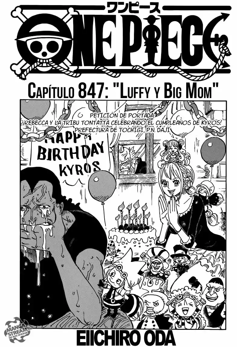 One Piece Capitulo 847: Luffy y Big Mom página 2