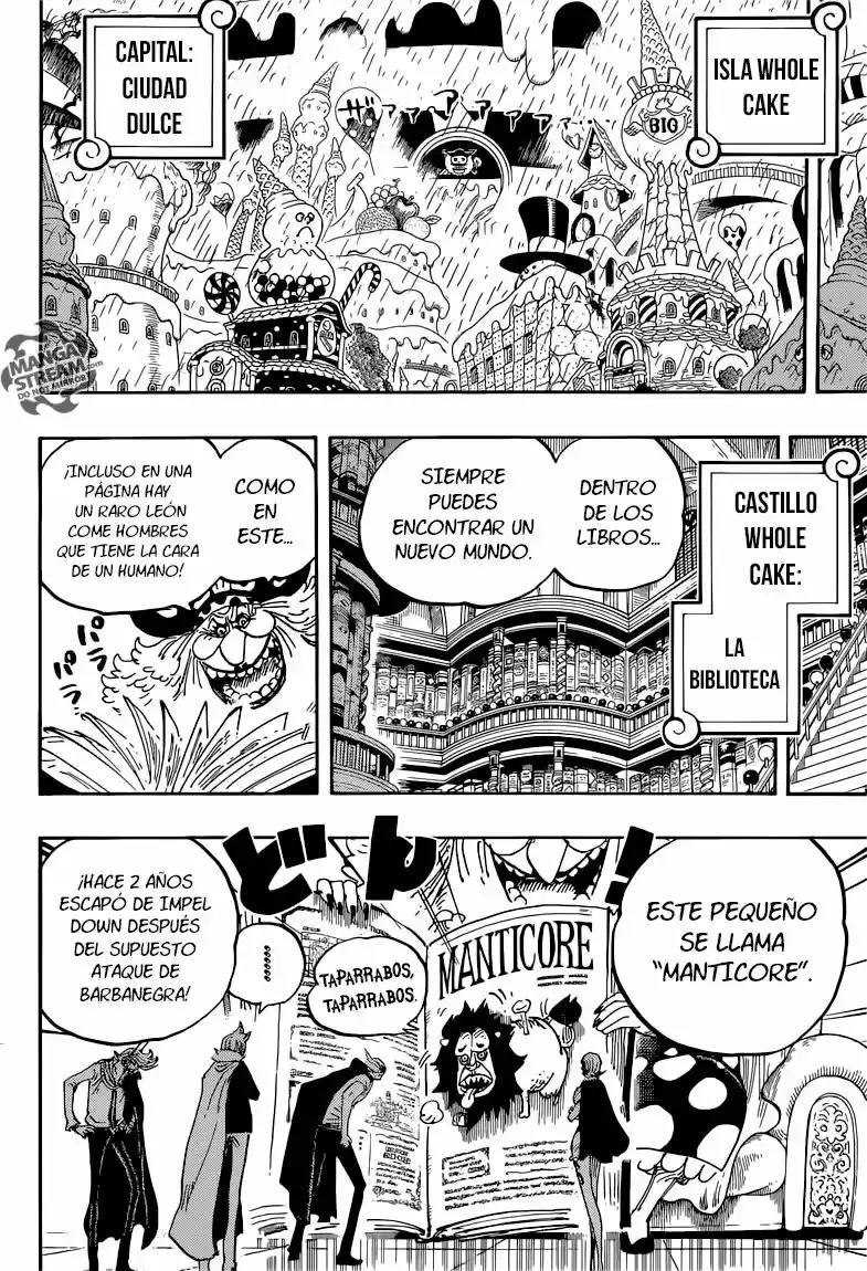 One Piece Capitulo 847: Luffy y Big Mom página 5