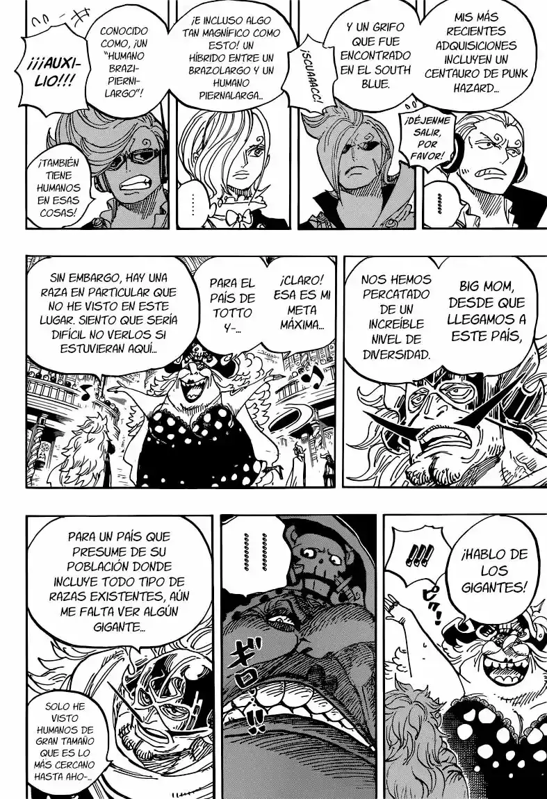 One Piece Capitulo 847: Luffy y Big Mom página 7