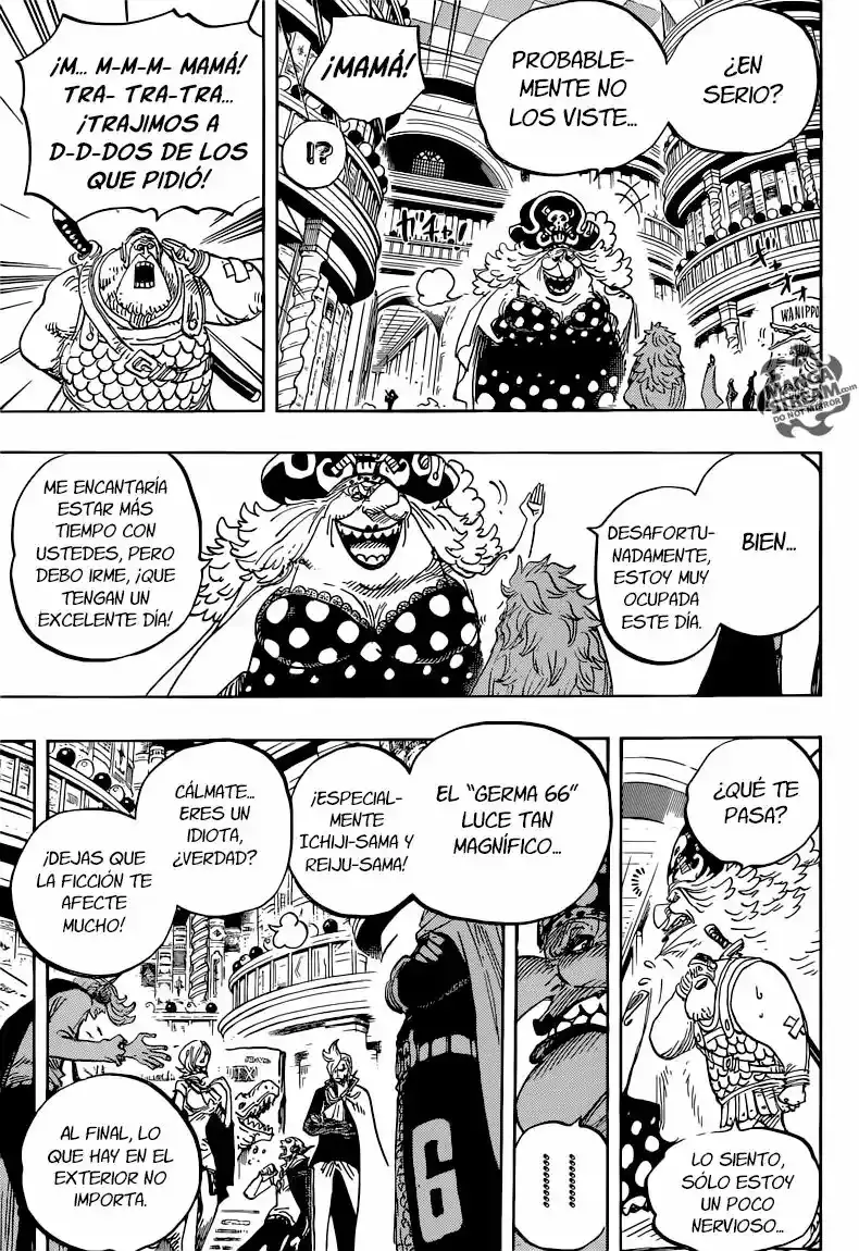 One Piece Capitulo 847: Luffy y Big Mom página 8
