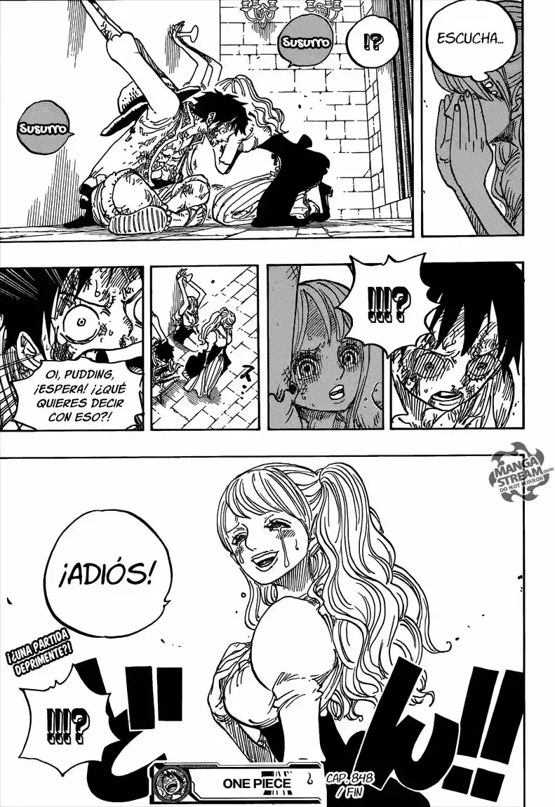 One Piece Capitulo 848: Adiós página 19