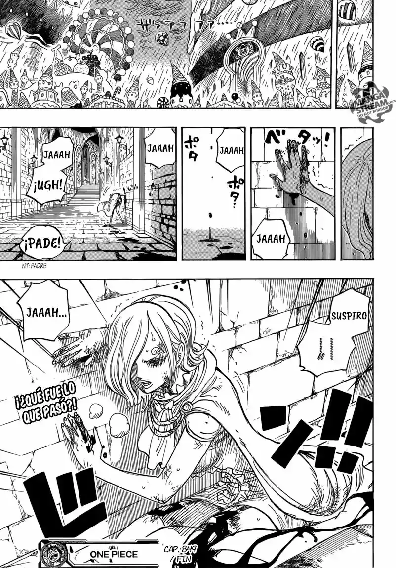 One Piece Capitulo 849: Choniki en el Mundo de los Espejos página 19