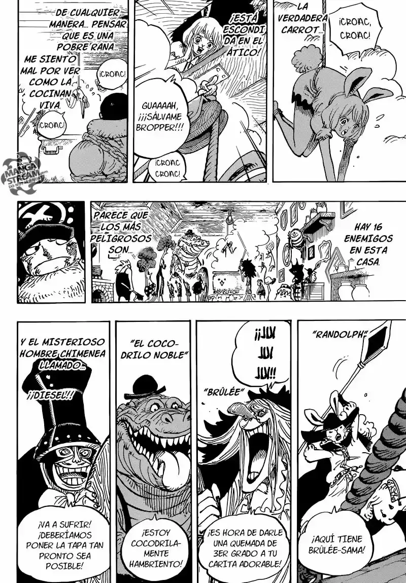 One Piece Capitulo 849: Choniki en el Mundo de los Espejos página 6