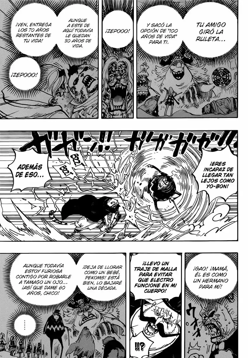 One Piece Capitulo 850: Rayo de esperanza página 12