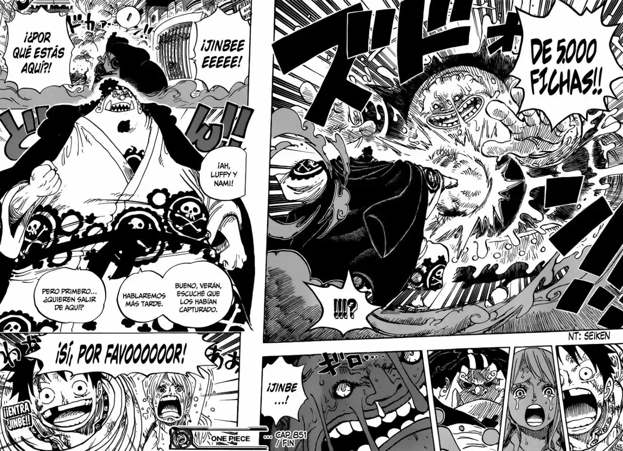 One Piece Capitulo 851: Colilla de cigarro página 17