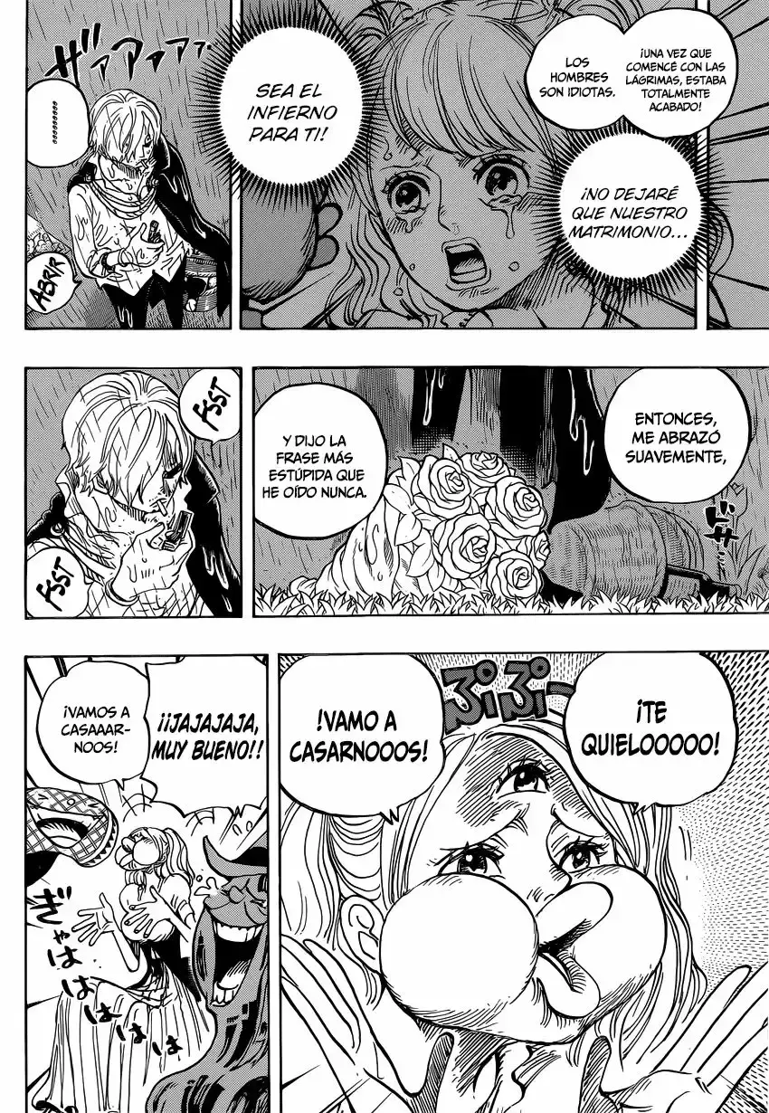 One Piece Capitulo 851: Colilla de cigarro página 8