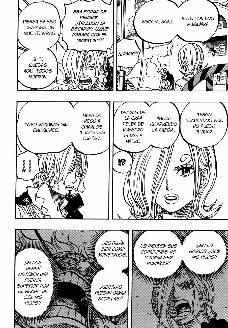 One Piece Capitulo 852: El fracaso del Germa página 11