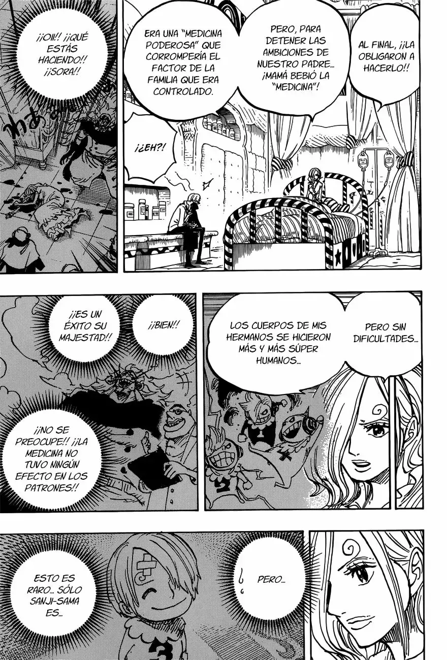 One Piece Capitulo 852: El fracaso del Germa página 12