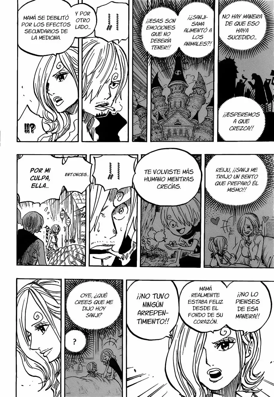 One Piece Capitulo 852: El fracaso del Germa página 13
