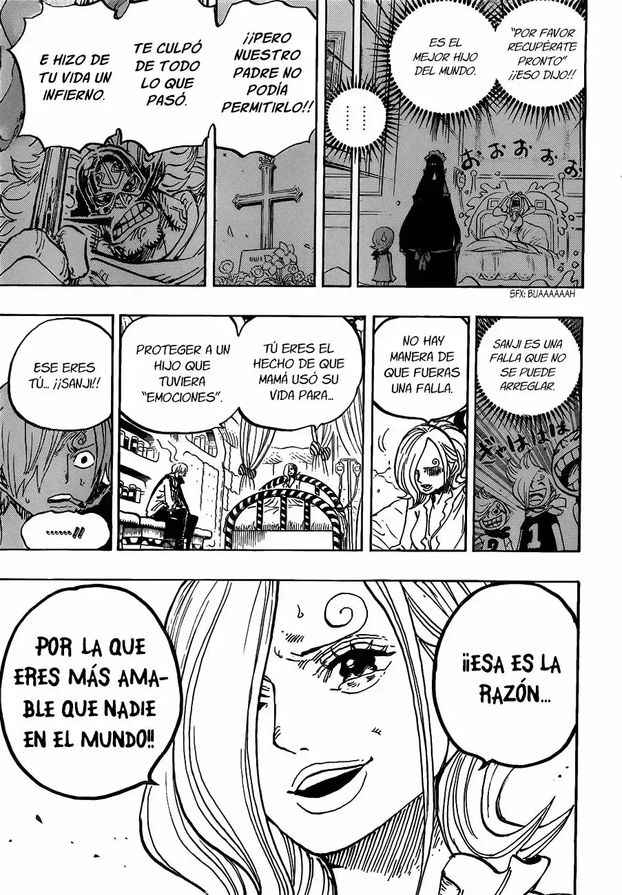 One Piece Capitulo 852: El fracaso del Germa página 14