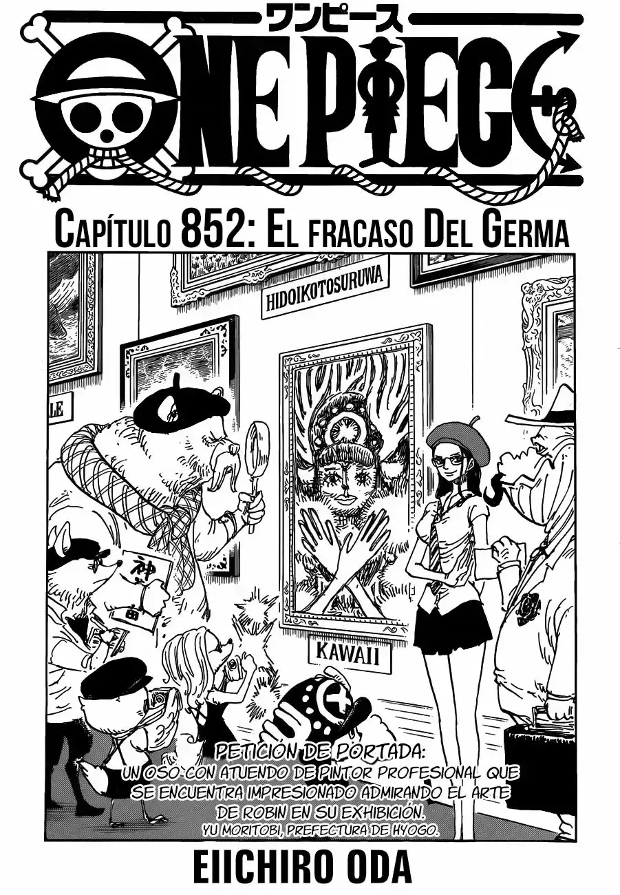 One Piece Capitulo 852: El fracaso del Germa página 2