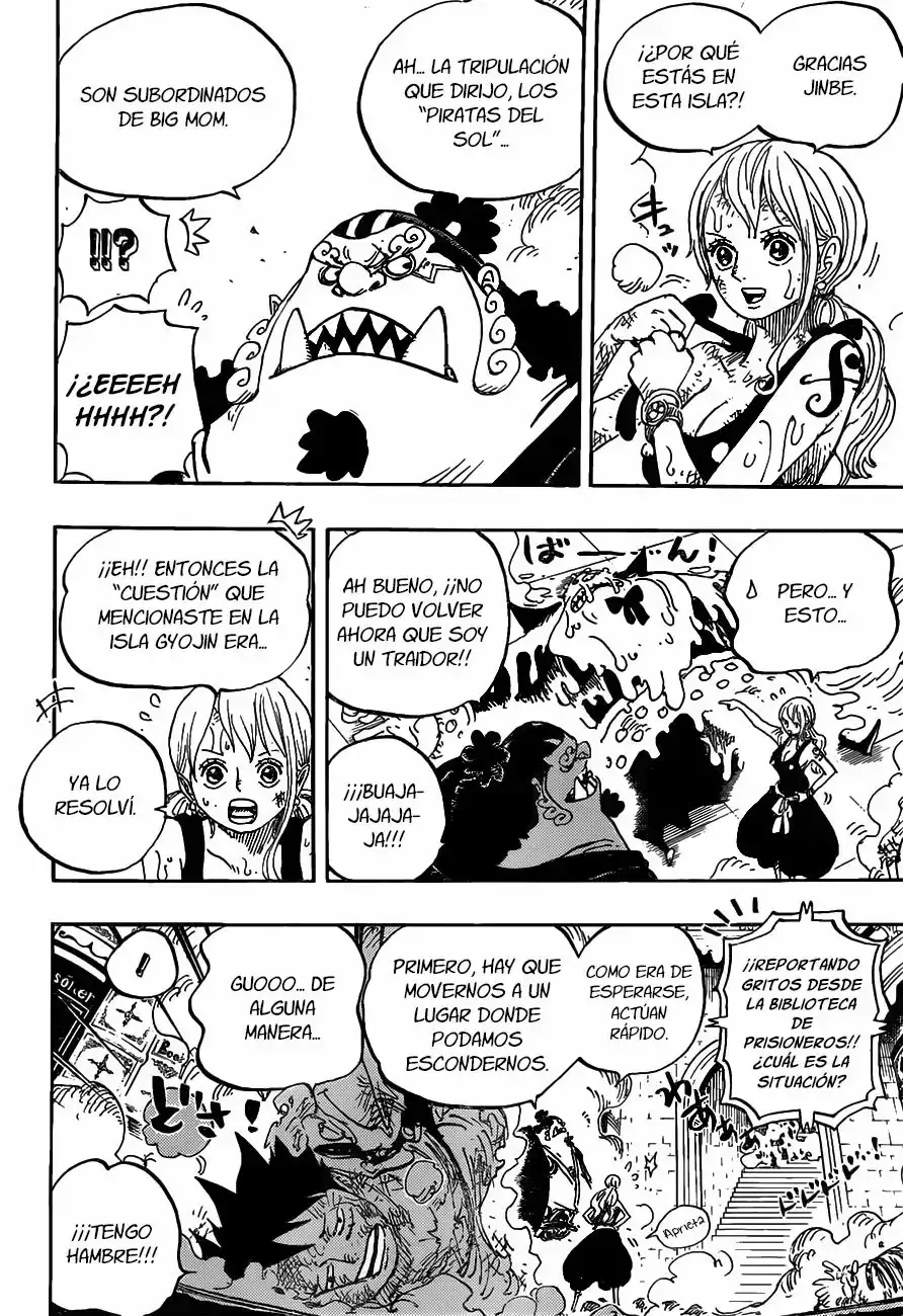 One Piece Capitulo 852: El fracaso del Germa página 7