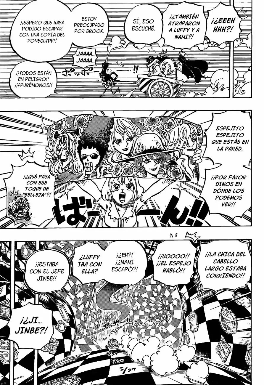 One Piece Capitulo 853: ¡No es aquí! página 10