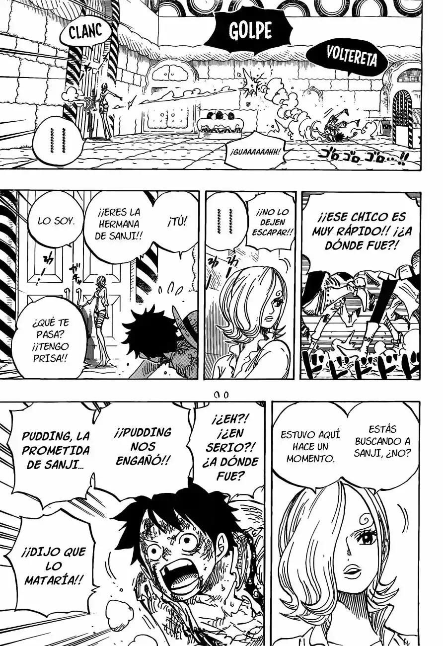 One Piece Capitulo 853: ¡No es aquí! página 12