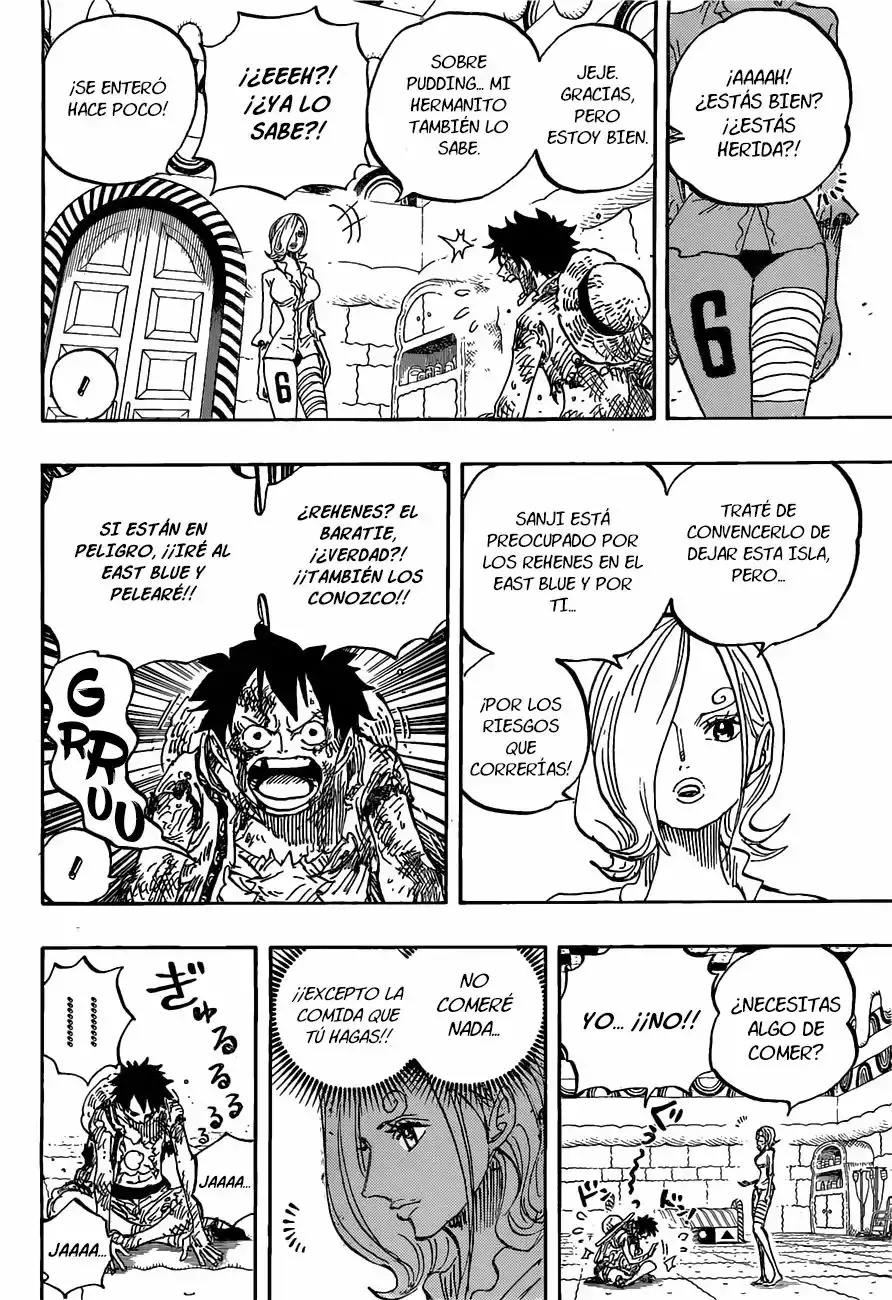 One Piece Capitulo 853: ¡No es aquí! página 13