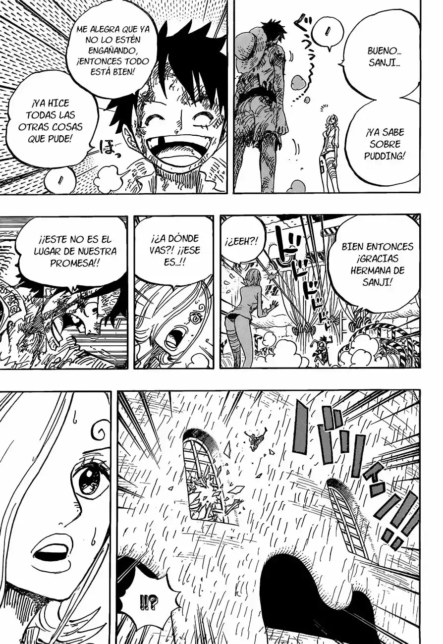 One Piece Capitulo 853: ¡No es aquí! página 14