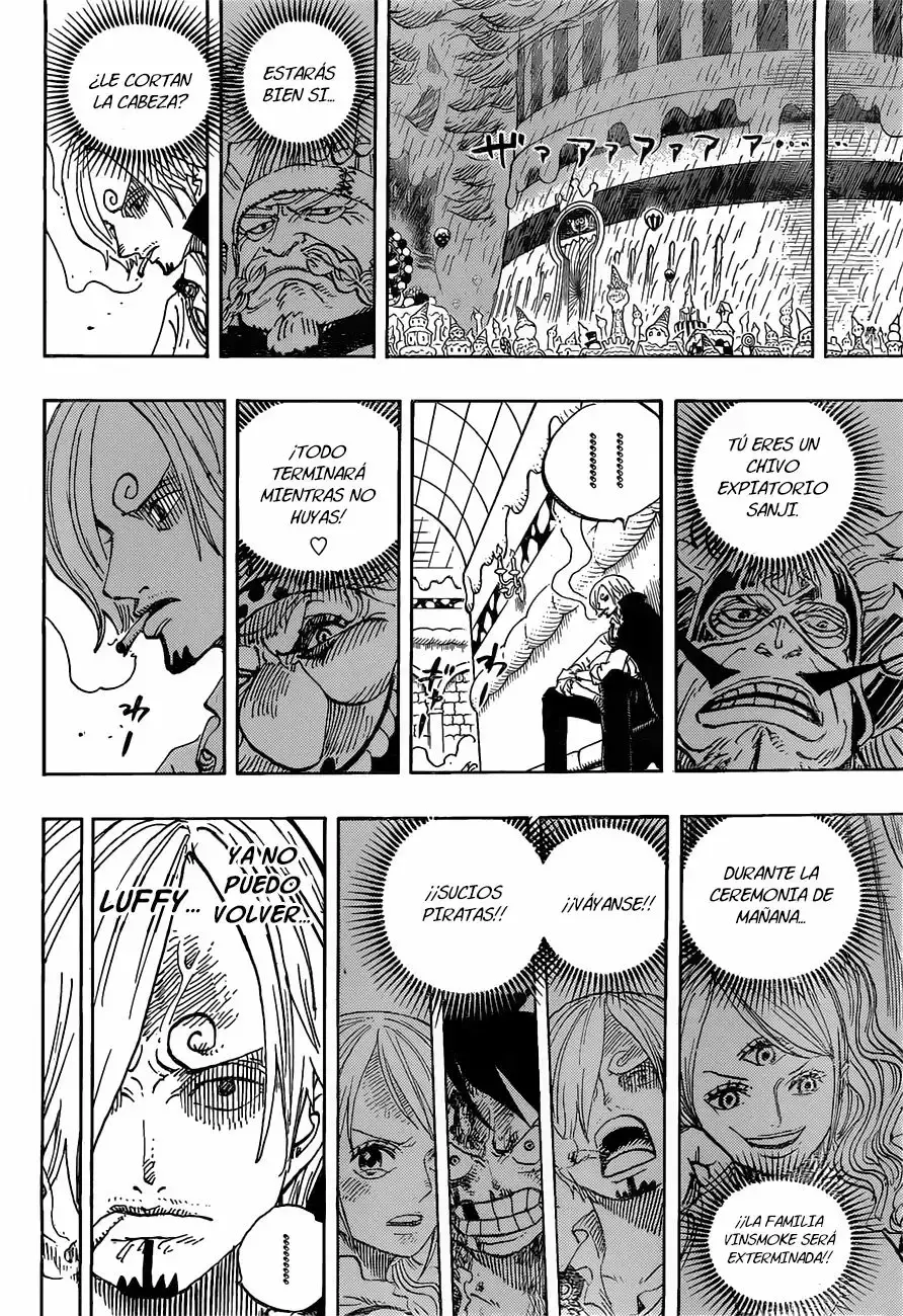 One Piece Capitulo 853: ¡No es aquí! página 15