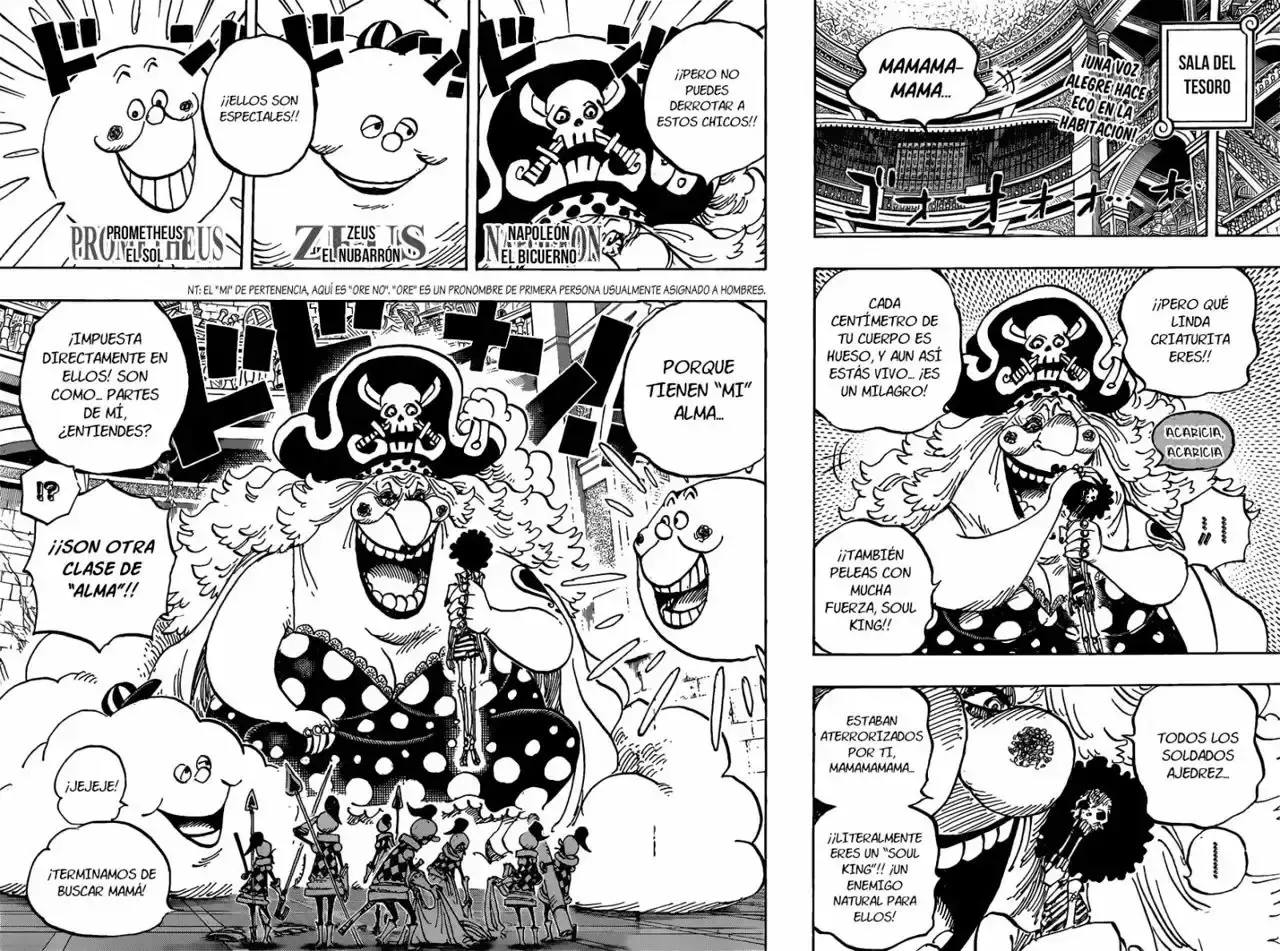 One Piece Capitulo 853: ¡No es aquí! página 3