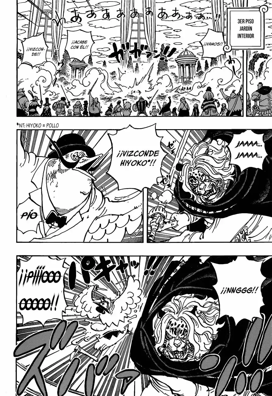 One Piece Capitulo 853: ¡No es aquí! página 6