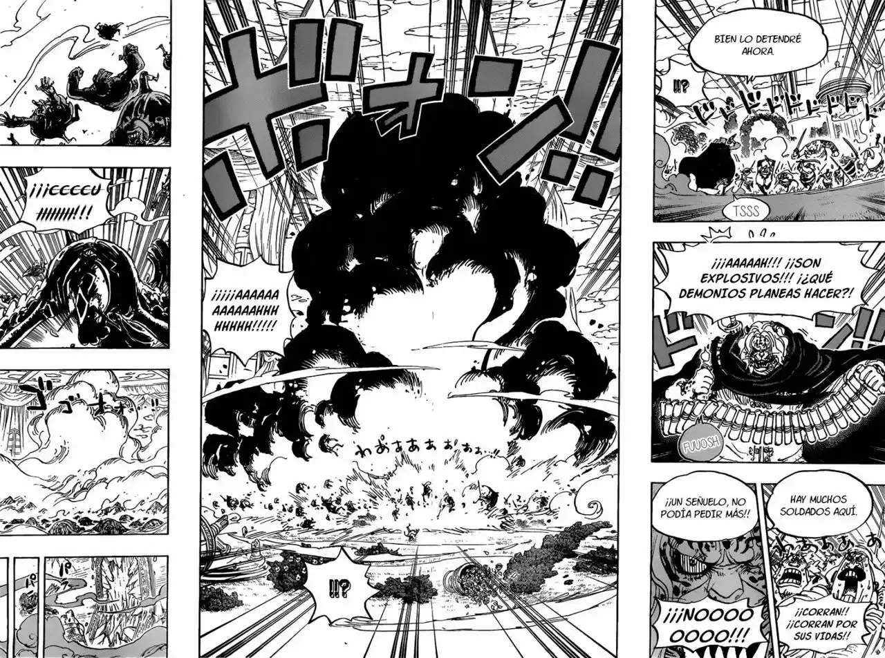 One Piece Capitulo 853: ¡No es aquí! página 8