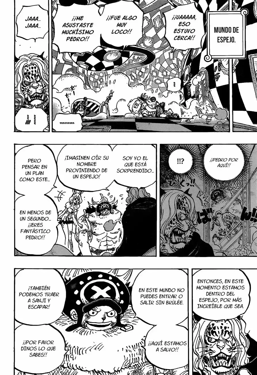 One Piece Capitulo 853: ¡No es aquí! página 9