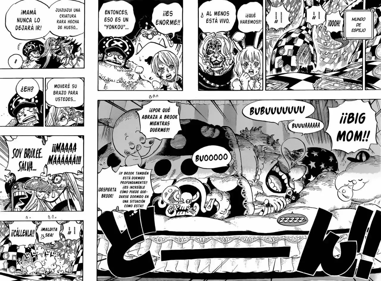 One Piece Capitulo 855: ¡GROOOWWWL! página 5