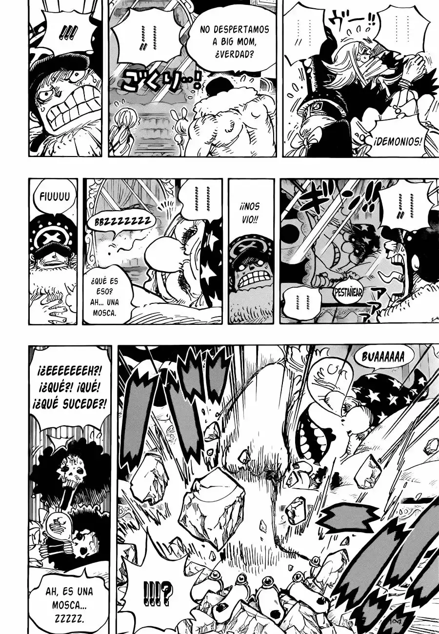 One Piece Capitulo 855: ¡GROOOWWWL! página 6