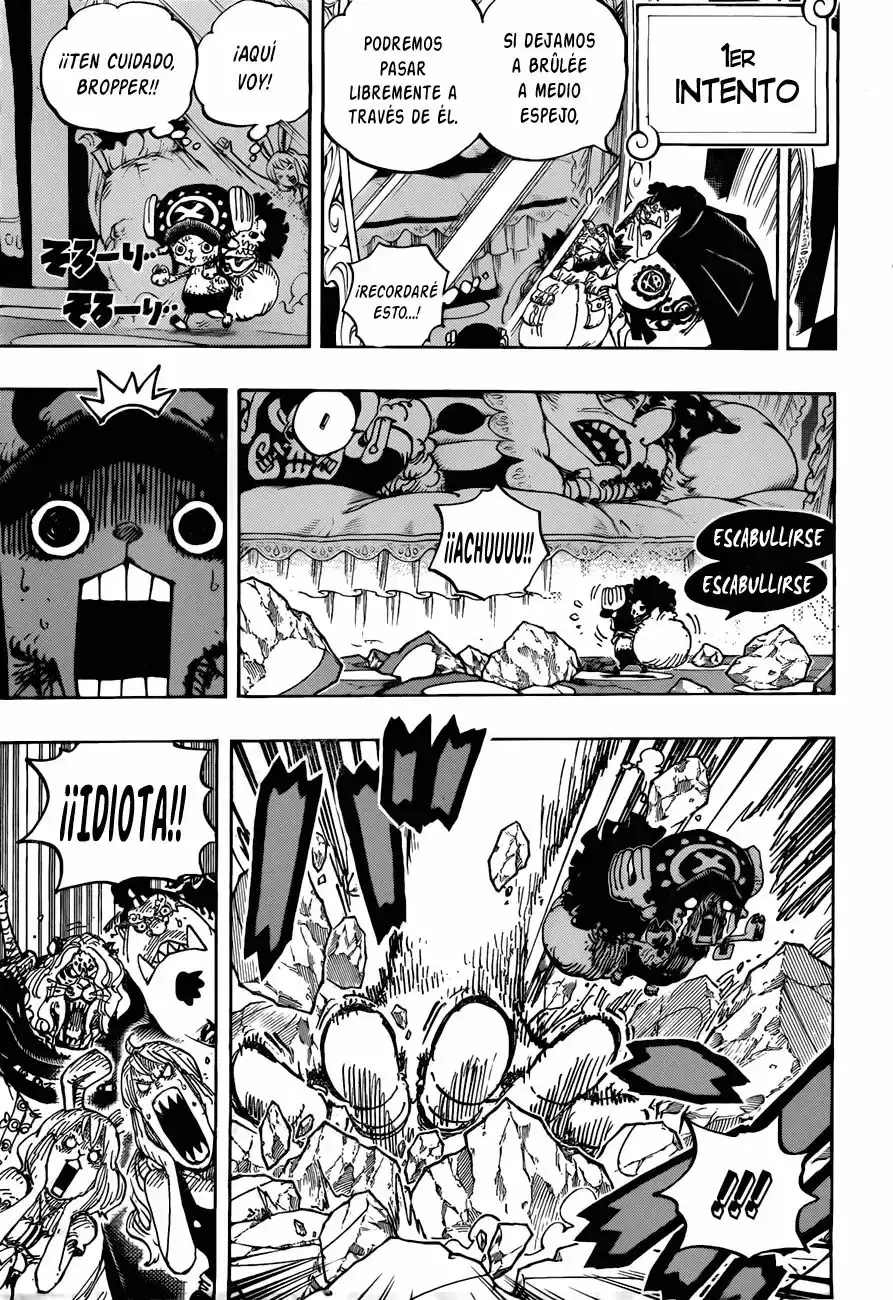 One Piece Capitulo 855: ¡GROOOWWWL! página 9
