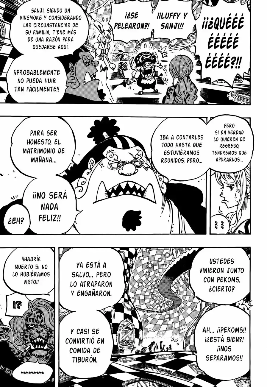 One Piece Capitulo 856: Mentiroso página 4