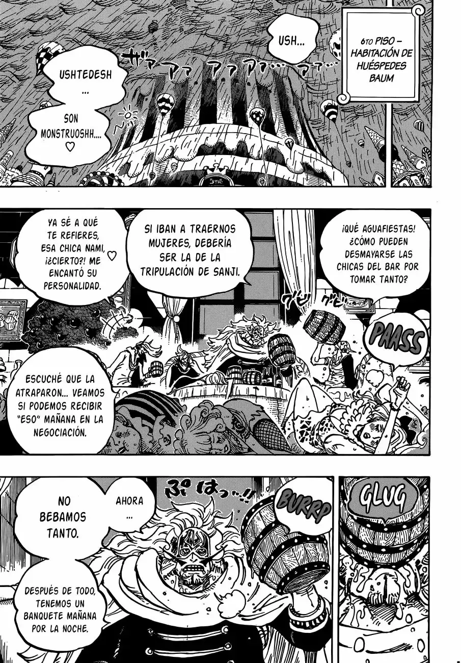 One Piece Capitulo 856: Mentiroso página 6