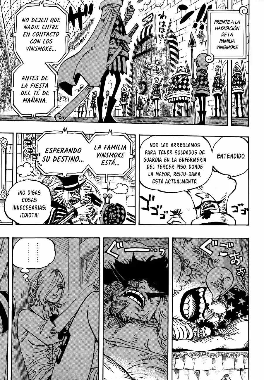 One Piece Capitulo 856: Mentiroso página 8